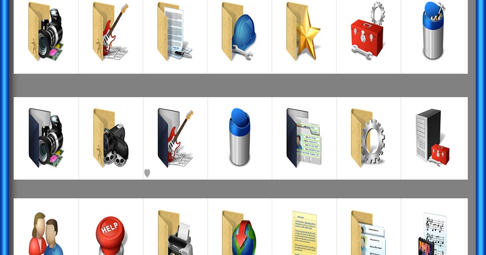 Iconos 3D pack 5 [ico-png] - iconos para windows gratis