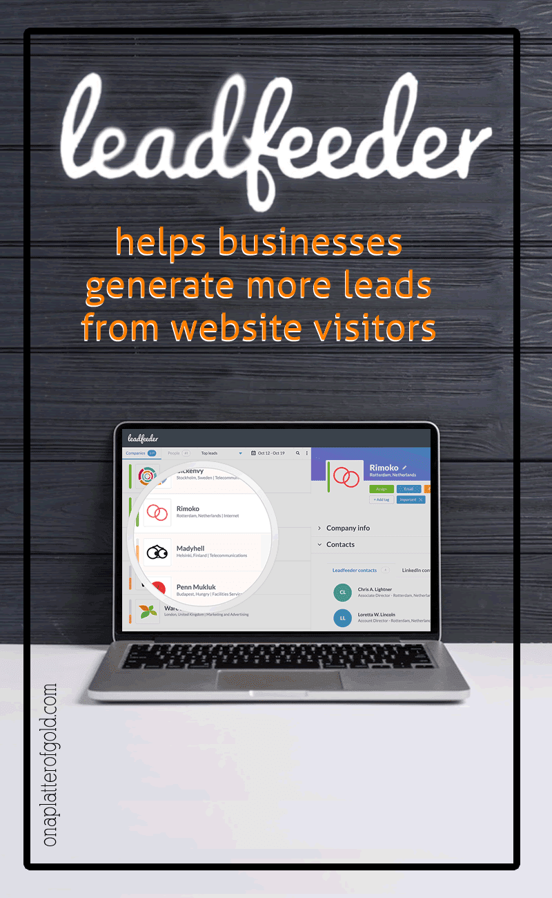 How Leadfeeder Helps Businesses Generate More Leads From Website Visitors