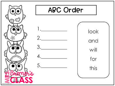 Kindergarten and 1st Grade Word Work activities for 50 sight words! Pack includes word puzzles, spin-a-word, abc order, write the room, missing letters, trace-stamp-decorate, and more! #wordwork #sightwords #kindergarten #1stgrade #literacy