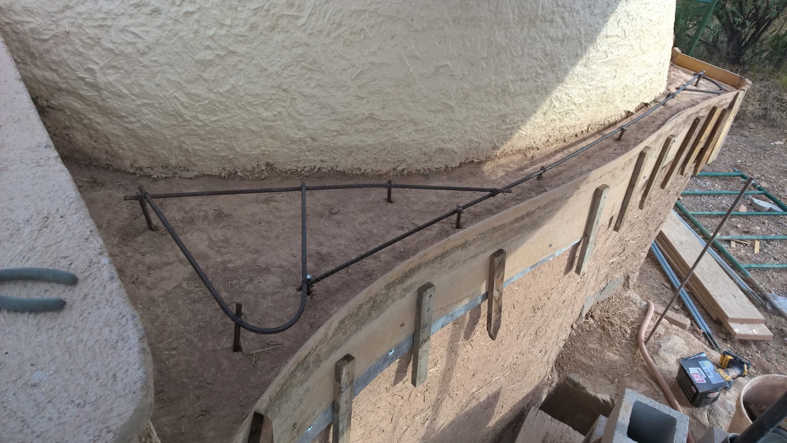 Cob Studio Construction Arivaca, Arizona