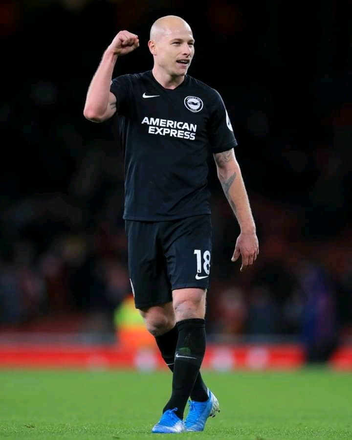 My football paddy Aaron Mooy moves