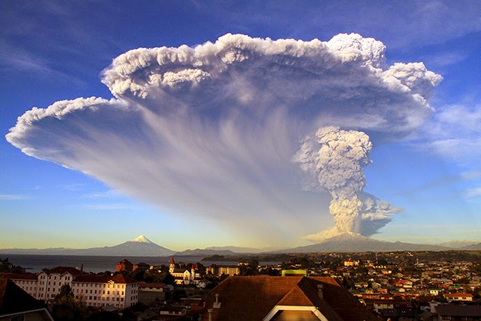 Hihetetlen képek a chilei Calbuco-vulkán kitöréséről /Képekkel és Videóval!/