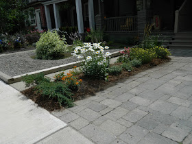 Paul Jung Toronto Gardening Services Leslieville front garden renovation after