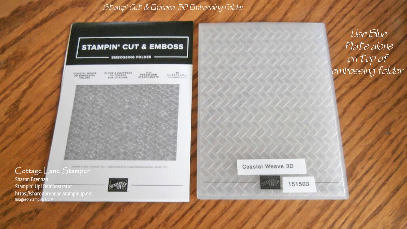 Cottage Lane Stamper Embossing Folder Tips What plate to use with which folder