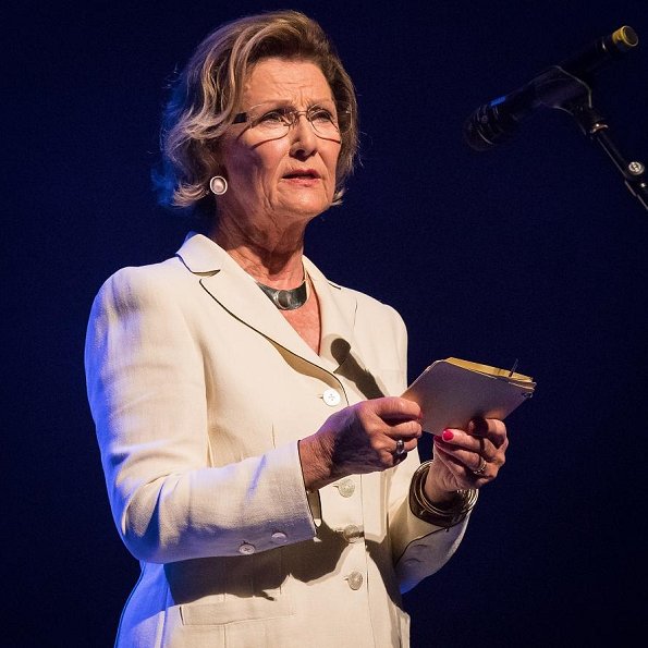 Queen Sonja of Norway attended the opening of the Oslo International Jazz Festival 2017 held at the Opera House in Oslo