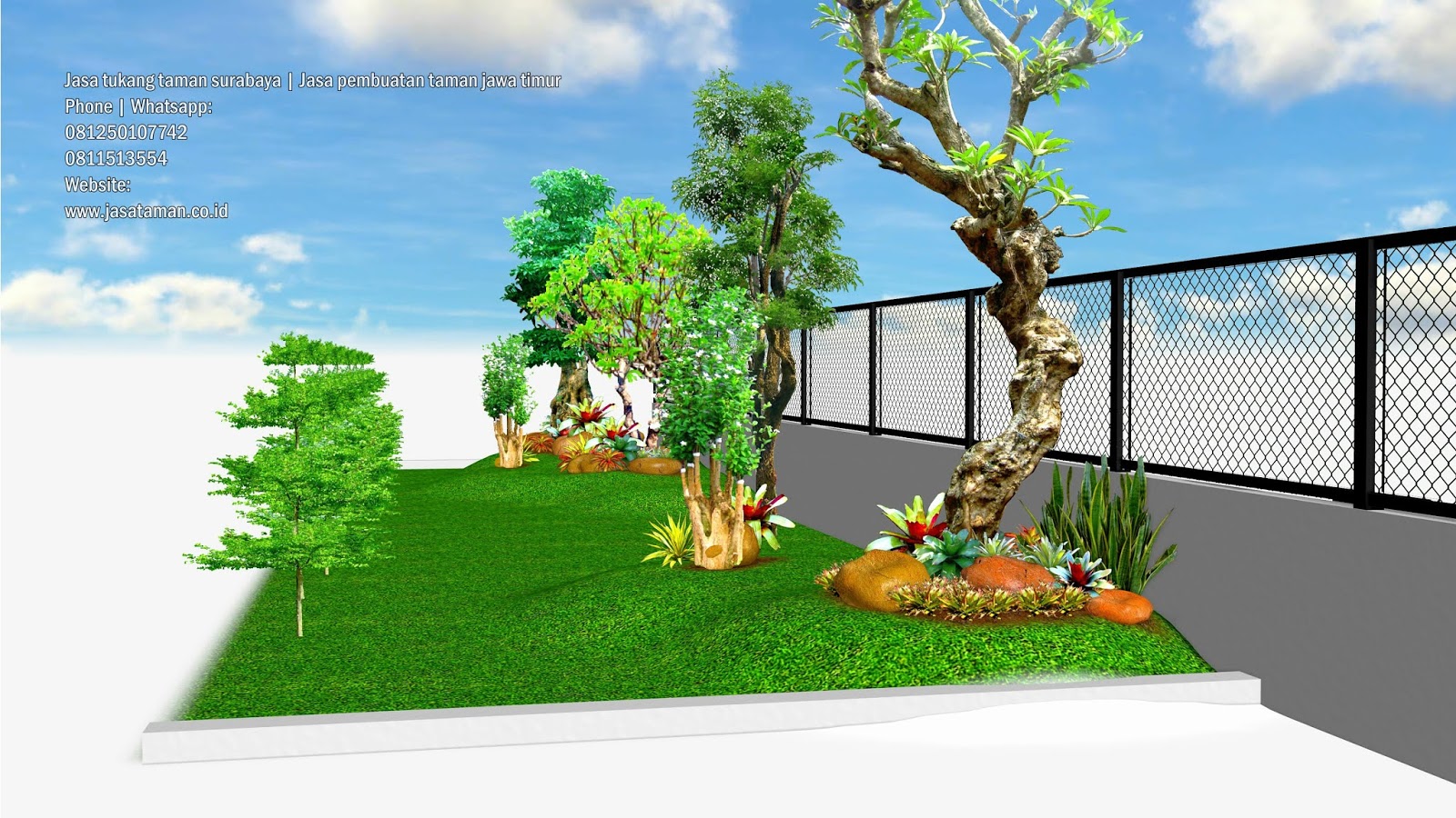 DESAIN TAMAN PABRIK