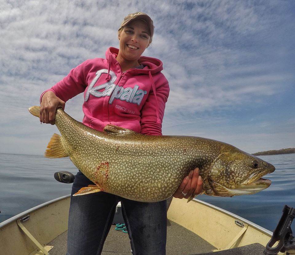 20lb Lake Ontario Lake Trout