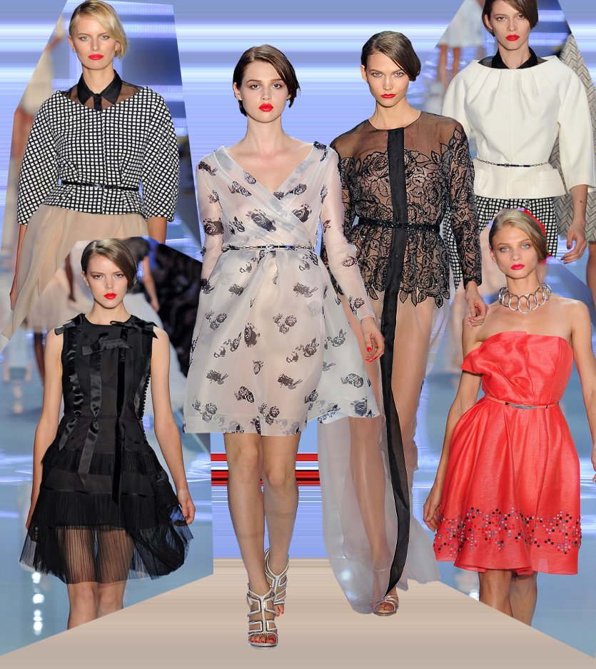 Fashion & Lifestyle: Parisian Chic...Christian Dior Spring 2012 Womenswear