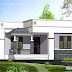 One floor house design 1100 sq.feet