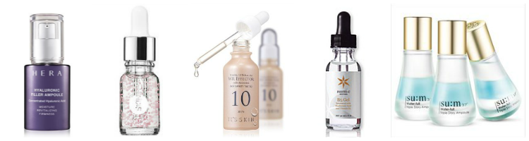 ampoule skincare