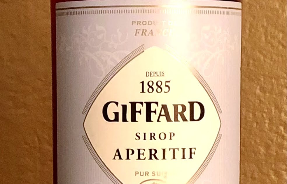 Chemistry of the Cocktail: Non-Alcoholic Review: Giffard Aperitif