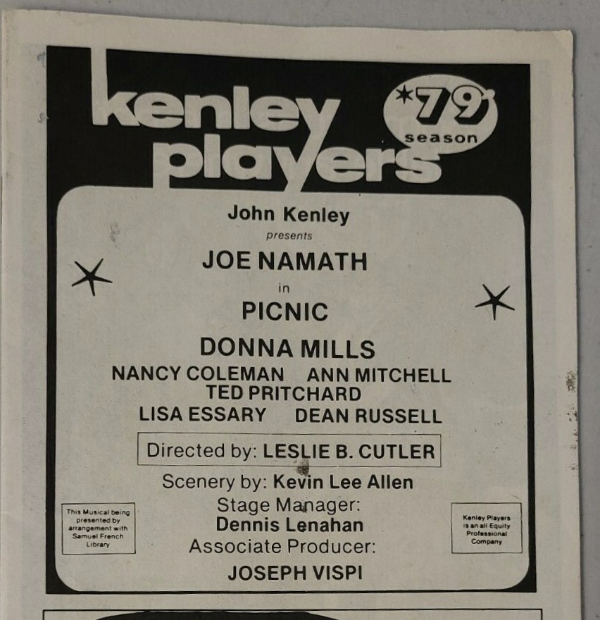 The Brady Bunch Blog Joe Namath On Stage