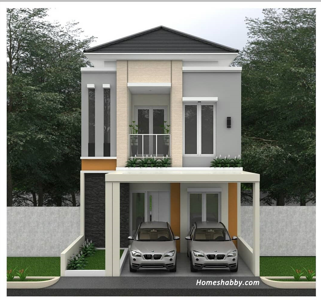 Desain Rumah Tingkat Lebar 7 Meter : Pusat referensi desain rumah