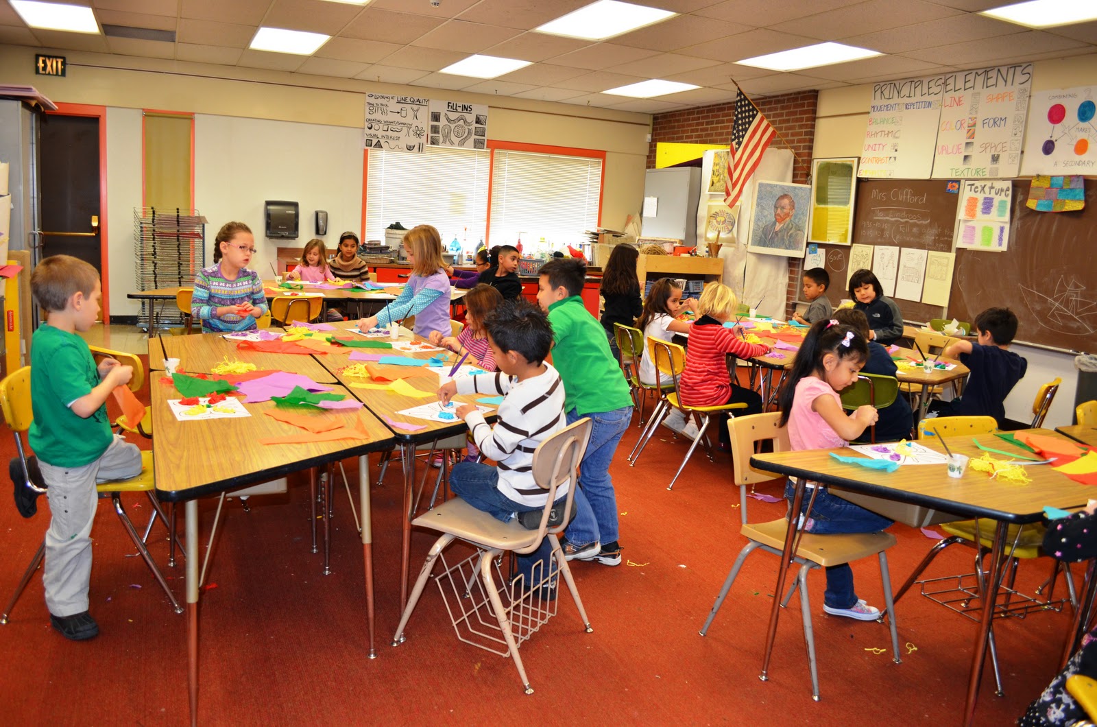 An art teacher in Denver A day at McKinleyThatcher Elementary School...