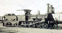 Año 1865 - Locomotora Nº 12, "LUZ DEL DESIERTO".