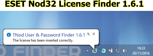 nod32 username and password 11