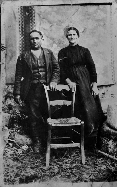 My mother's paternal grandparents. Sardinia, around the end of 1800.