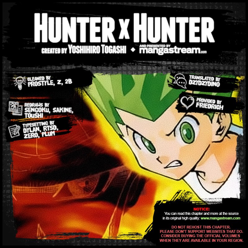 HunterXHunter- Ch. 389 - Curse HunterXHunter- Ch. 389 - Curse
