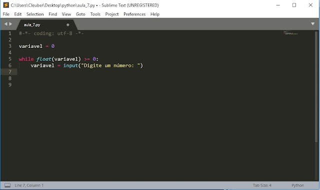 Universe Tutorial | Tutoriais, Downloads e Curiosidades: PYTHON #7: WHILE