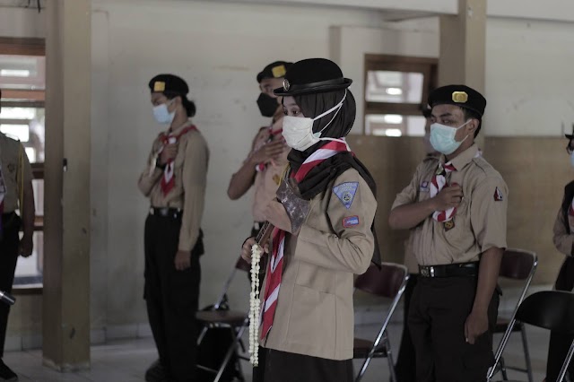 Pembukaan Gladian Pimpinan Satuan Kwartir Cabang Kota Yogyakarta