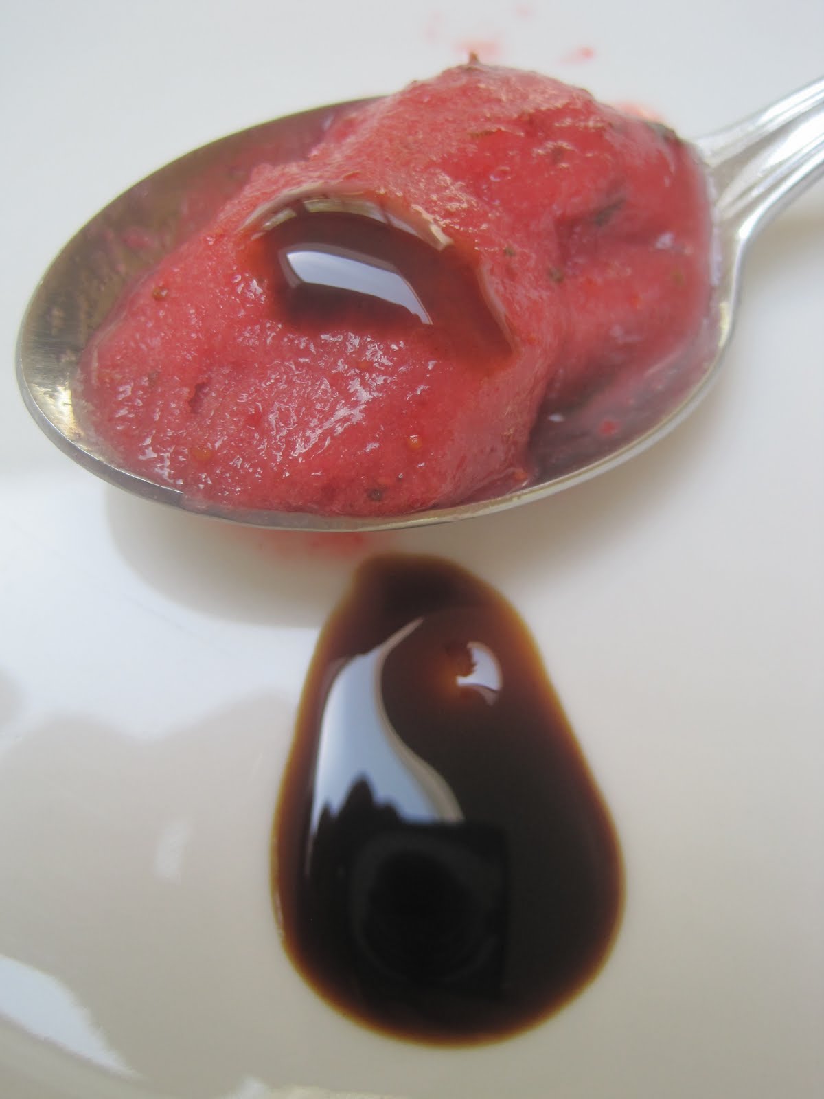 Strawberry Basil Sorbet (no Ice Cream Maker Necessary!)