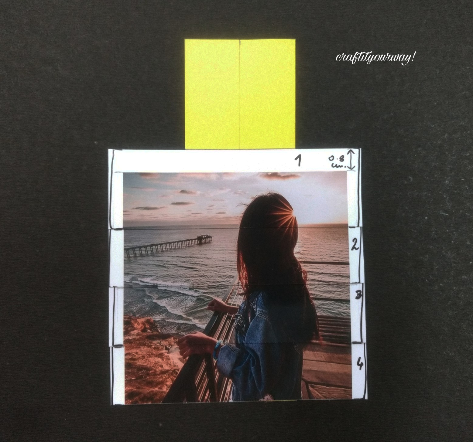 CRAFT IT YOUR WAY! PICTURE CHANGING CARD OPTICAL ILLUSION CARD