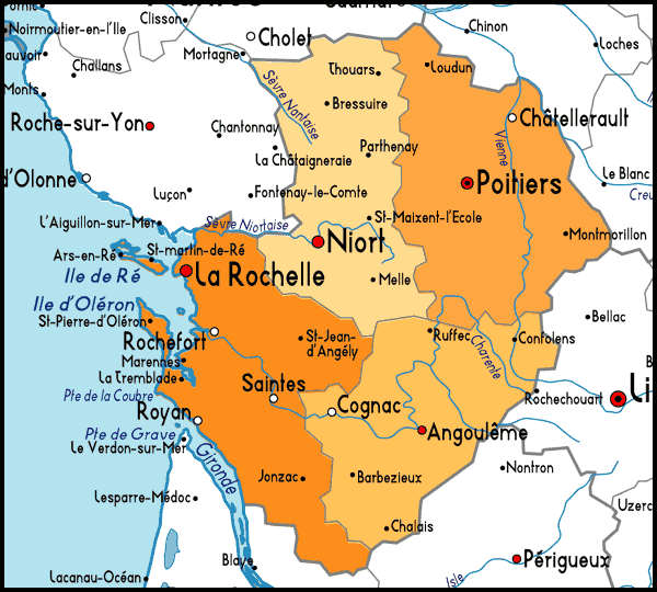 Ici Guetcho La Rochelle, capitale de l´ancienne province d´Aunis.