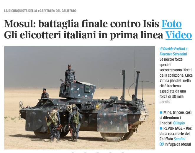 sollevazione LA CADUTA DI DABIQ di Campo Antimperialista