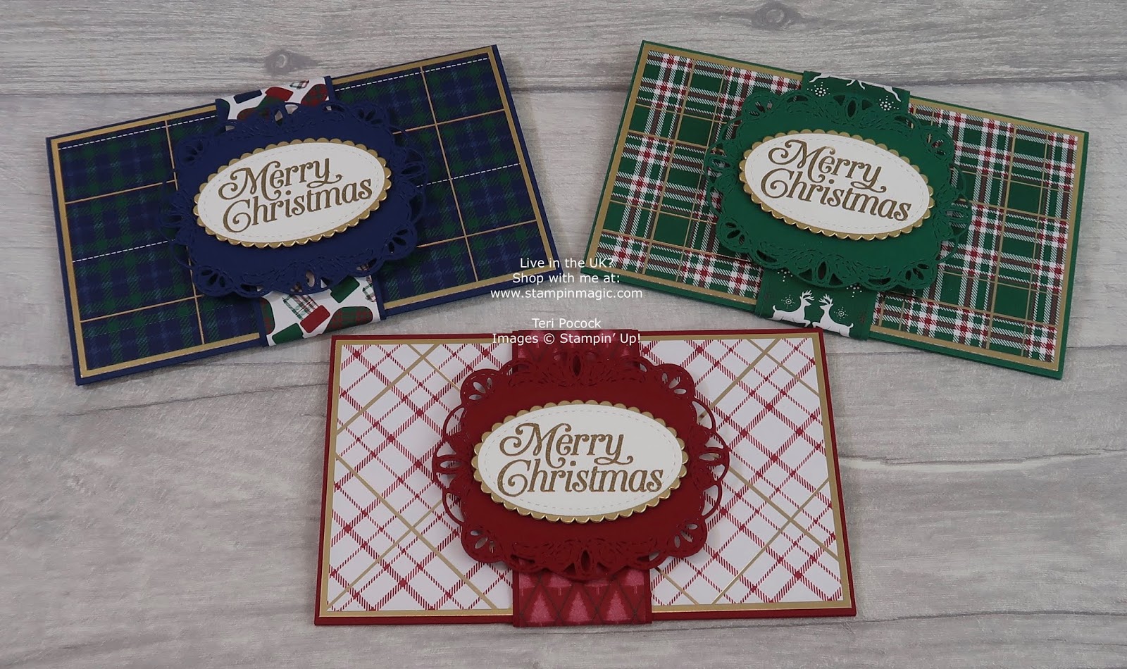 Stampin' Up! UK Demonstrator Teri Pocock Gift Card / Money / Voucher