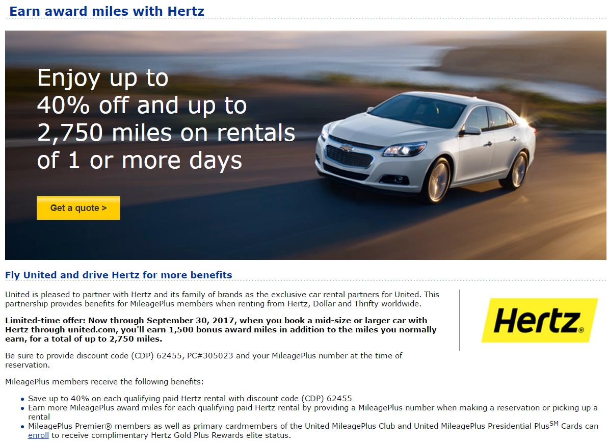 code promo hertz France news collections