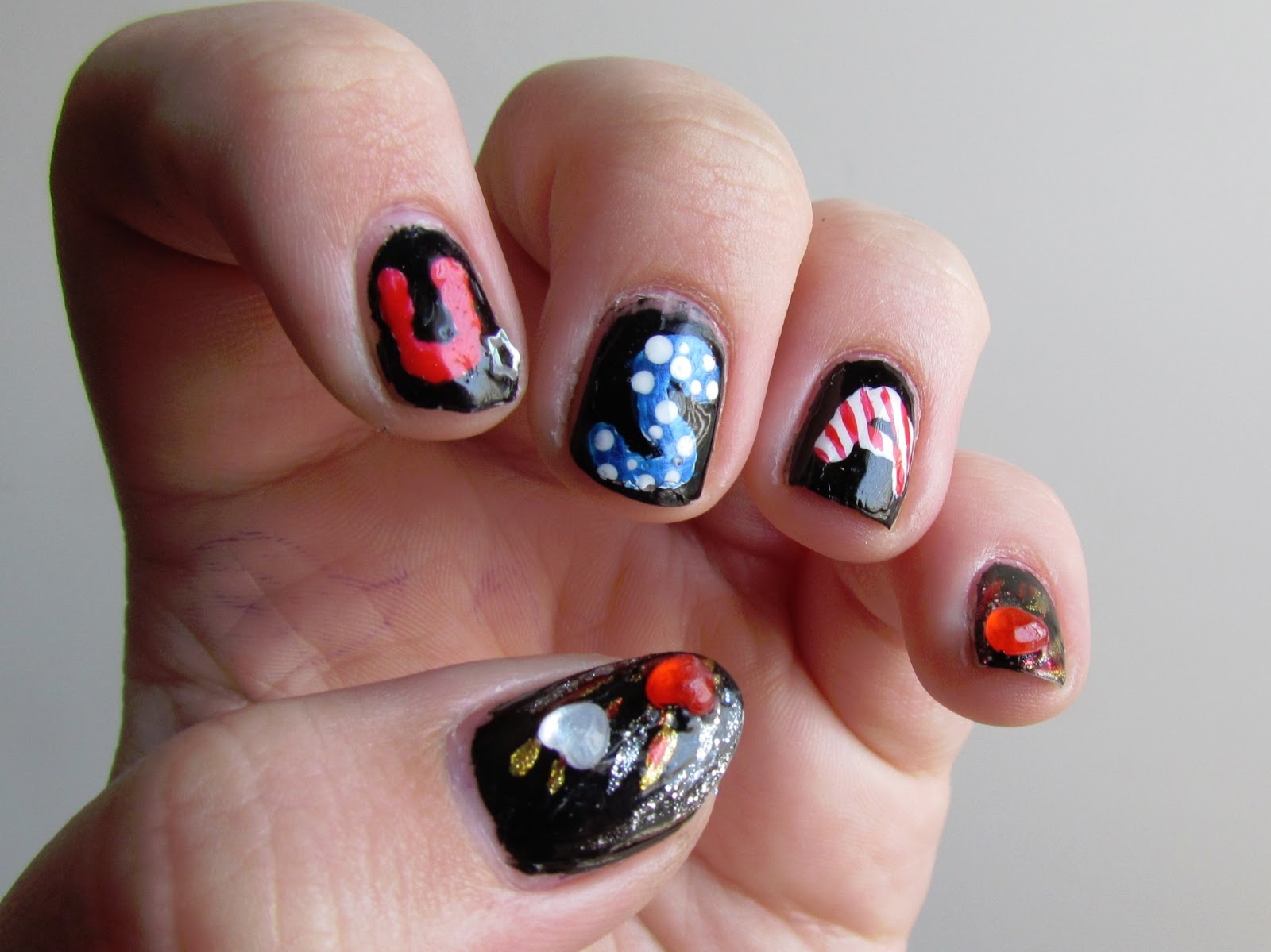 Karen Loves Nail Polish 4th of July Nail Art Challenge July 30th