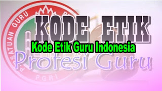 Kode Etik Guru Indonesia