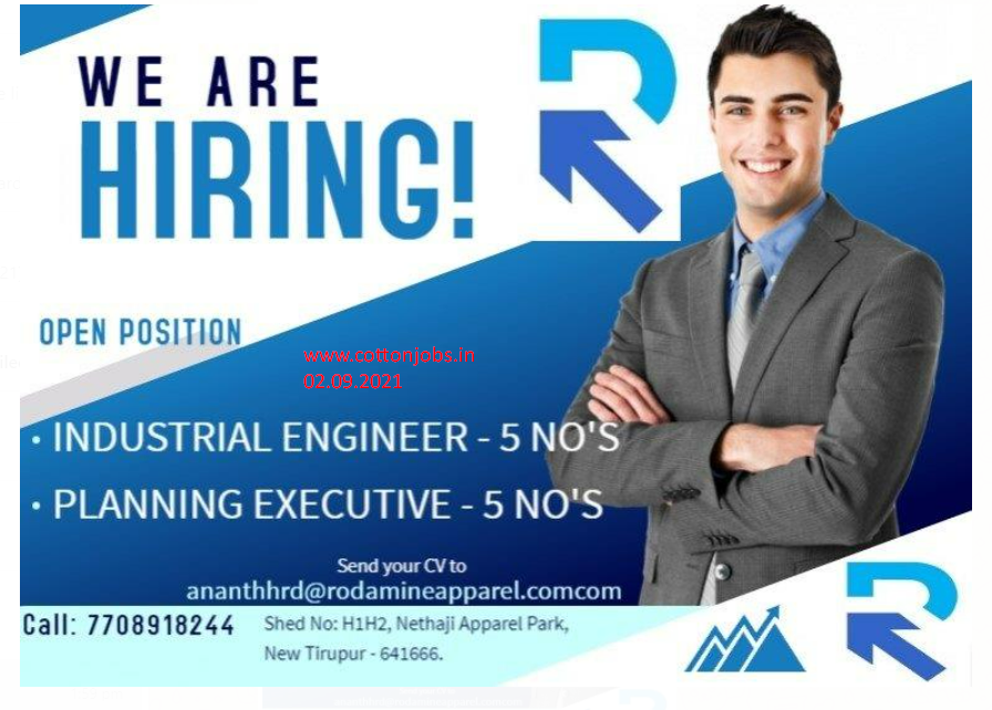 PART 2 (02.09.2021) TIRUPUR GARMENTS JOBS LATEST UPDATED LIST POSTED