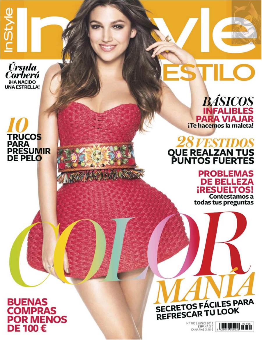 Ursula Corbero InStyle Spain Magazine June 2013 - Magazine-Photoshoot
