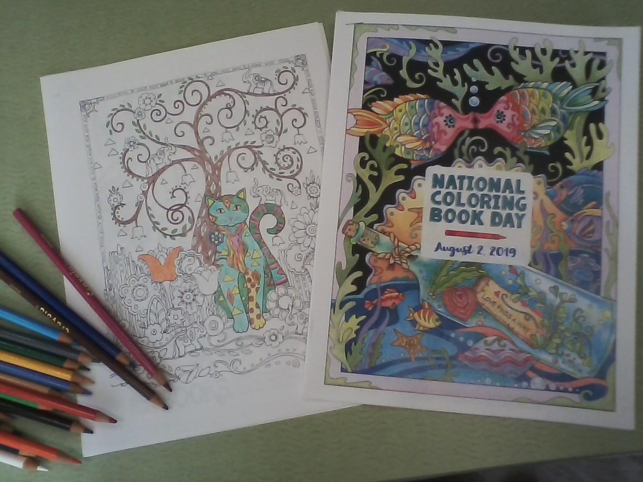 Bonnie's Books: National Coloring Book Day 2019