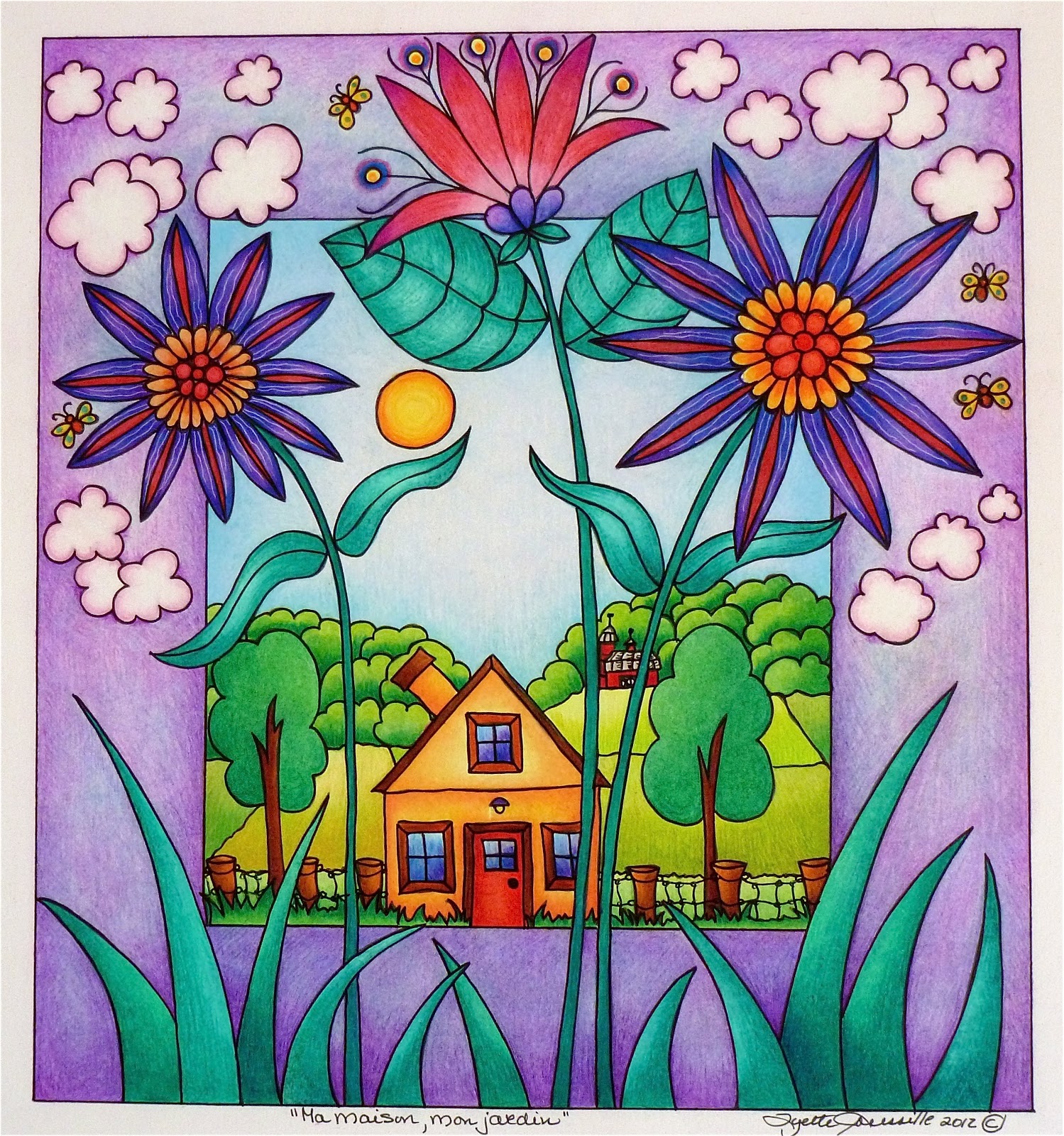 Lyette Roussille, illustrations Pencil Art Society