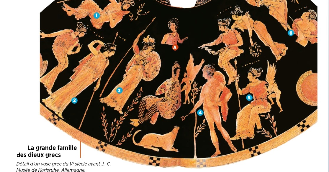 histgeolb La grande famille des dieux grecs