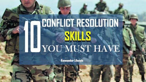 conflict resolution skills
