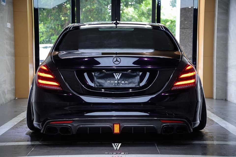 Mercedes Benz w222 Purple