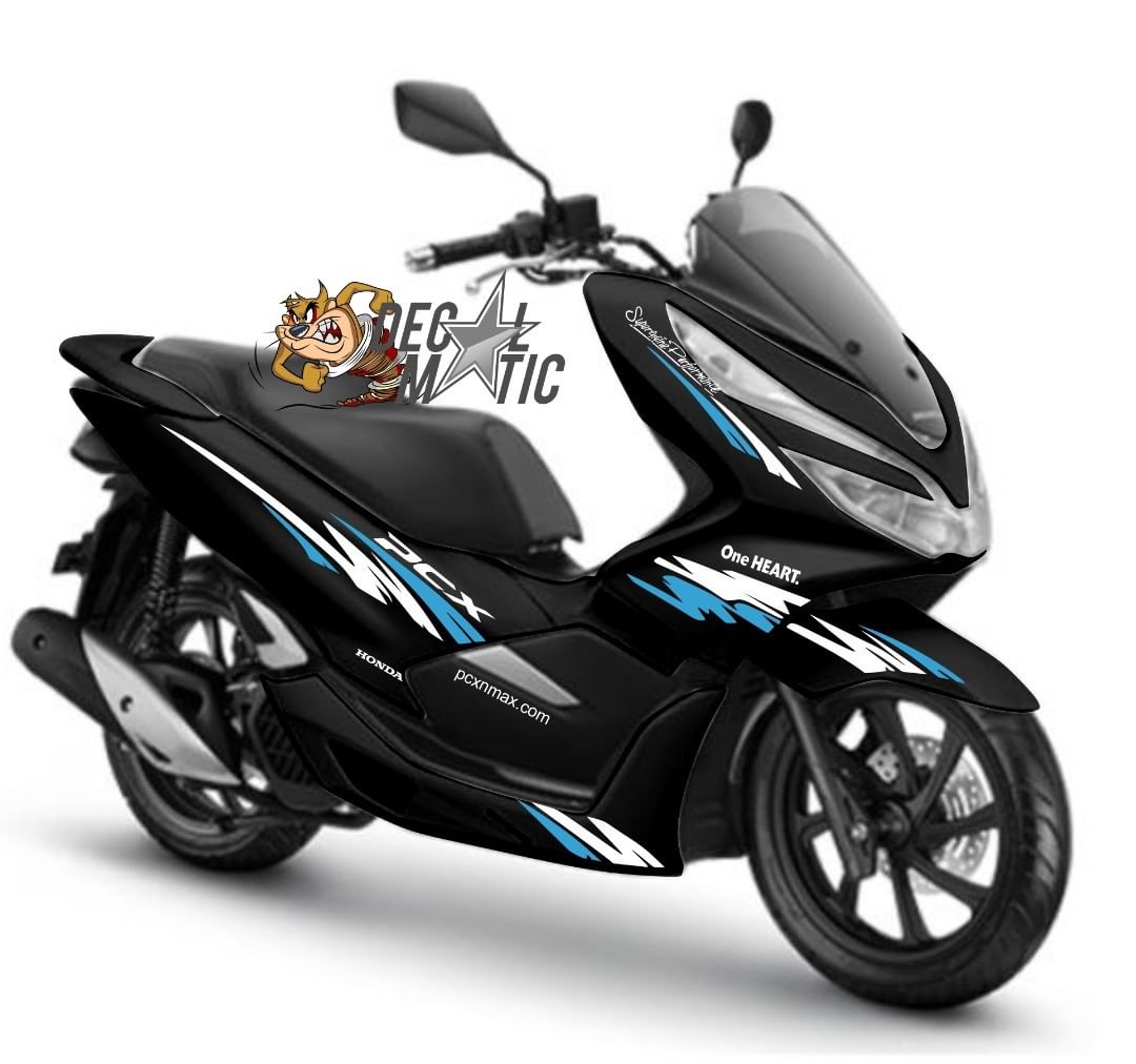 Modifikasi Pcx Warna Hitam Original, Polos, Metalik, Mutiara Doff Dll