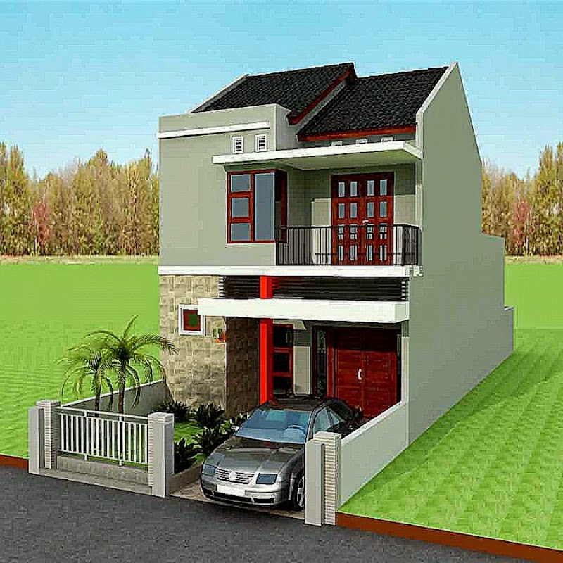 Gaya Terbaru 39+ Contoh Rumah Minimalis 2 Lantai