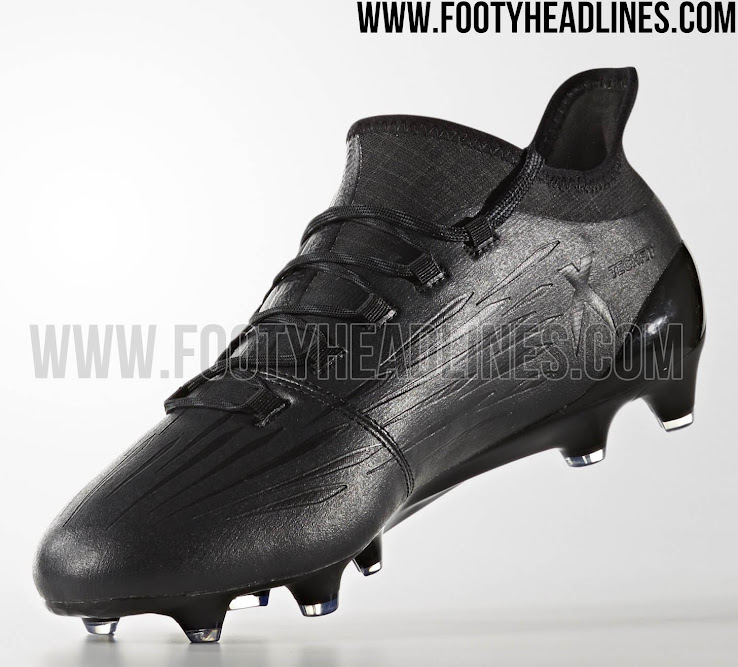 Blackout Adidas X 2016-2017 Dark Space Boots Released - Footy Headlines