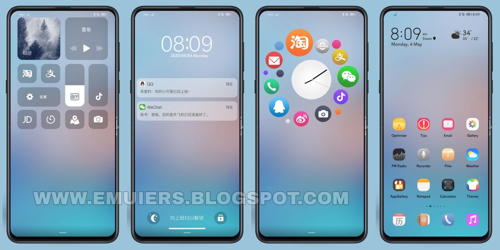 IOS Pro Customization EMUI Magic UI Theme Download For Huawei HONOR IOS Pro Customization EMUI Magic UI Theme Download For Huawei HONOR