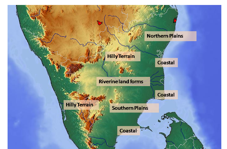 Landforms of Tamil Nadu Geography fun and facts