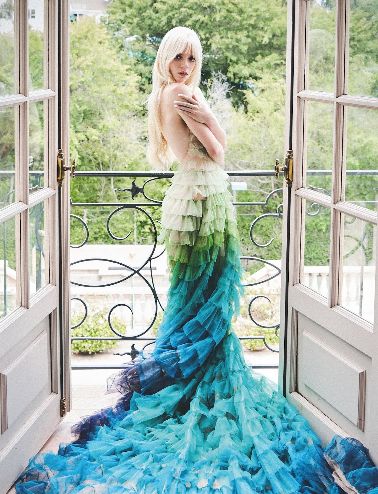 Anya Taylor-Joy in Tatler October 2021 by Jack Waterlot Anya Taylor-Joy in Tatler October 2021 by Jack Waterlot