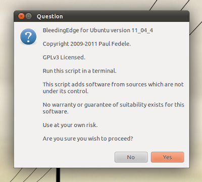 Bleeding Edge Ubuntu Script