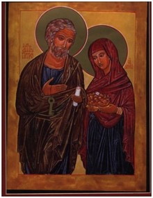 St. Peter With Wife