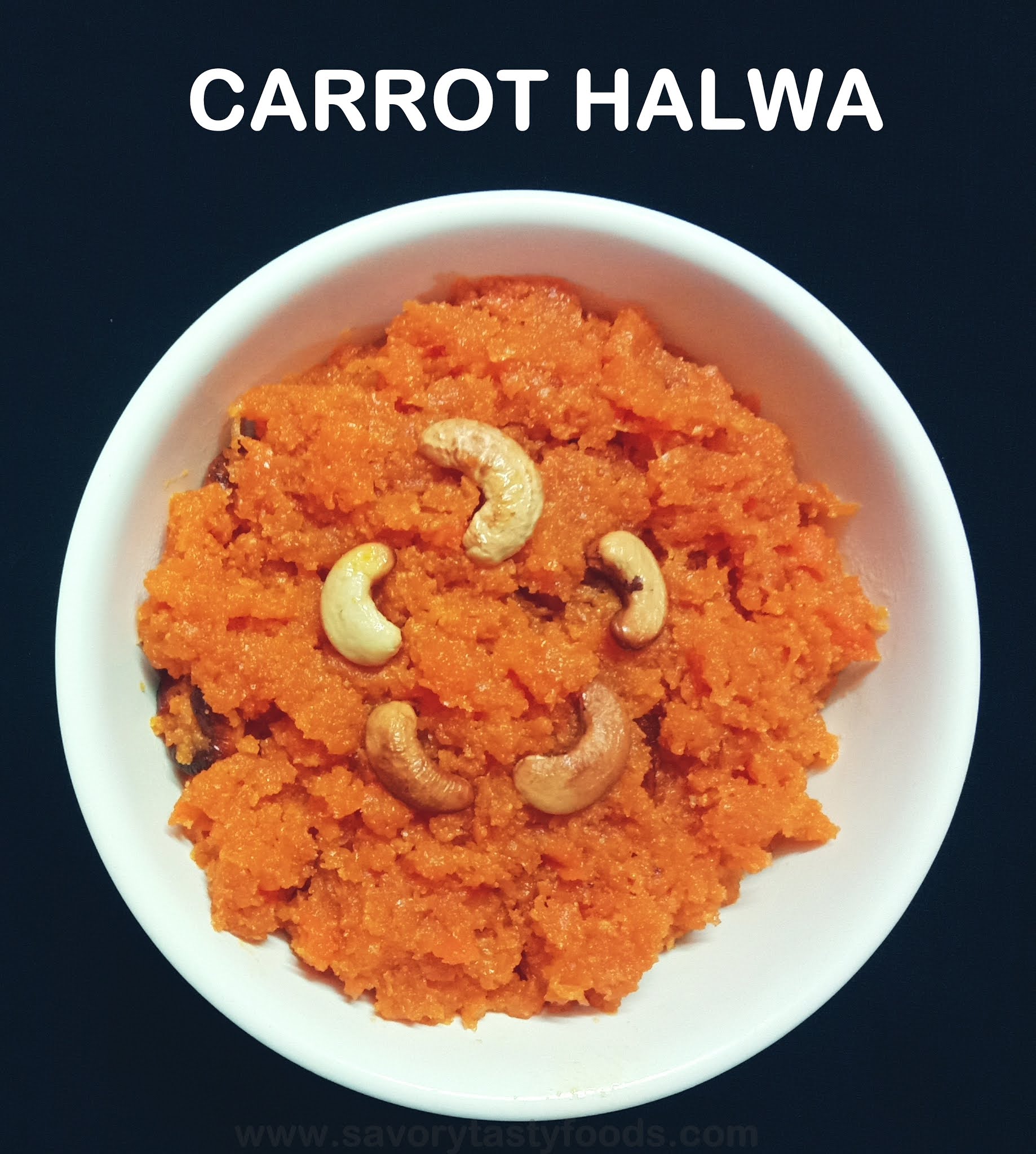 Carrot Halwa Recipe