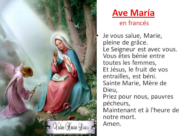 Volar hacia Dios: Ave María en varios idiomas