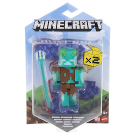 Minecraft Drowned Craft-a-Block Series 2 Figure